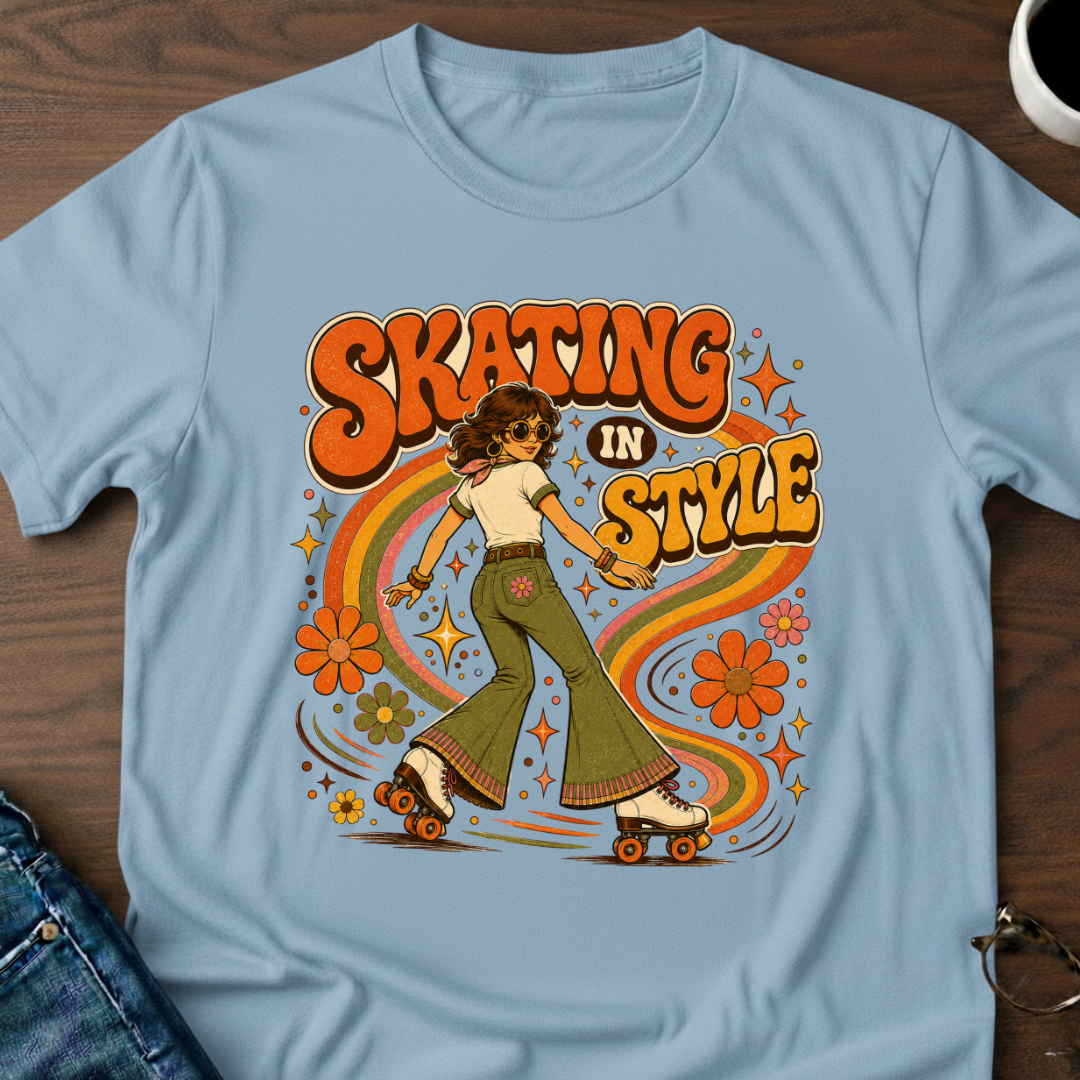 Skating In Style T-Shirt
