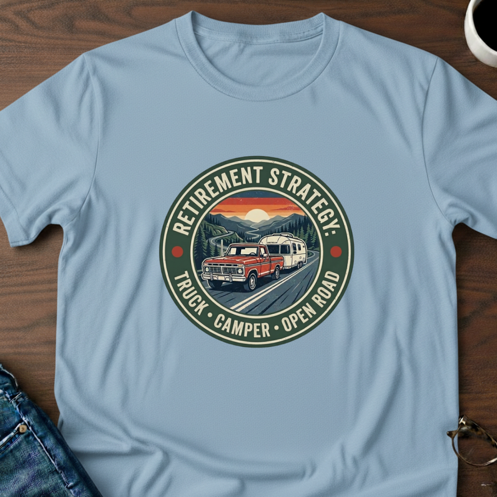 Retirement Strategy - Open Road T-Shirt