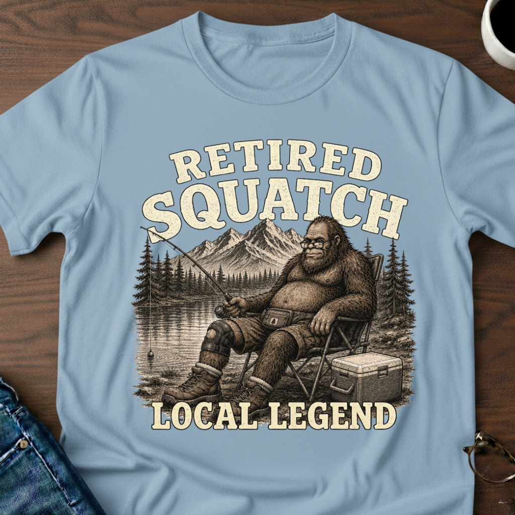 Retired Squatch - T-Shirt