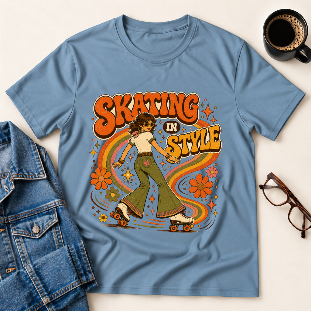 Skating In Style T-Shirt