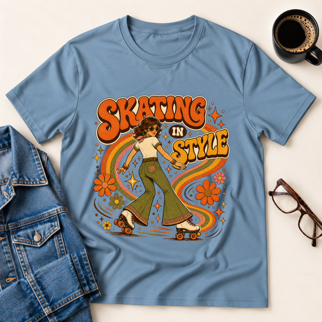 Skating In Style T-Shirt