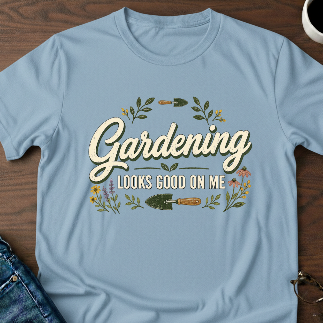 Gardening Looks Good On Me T-Shirt