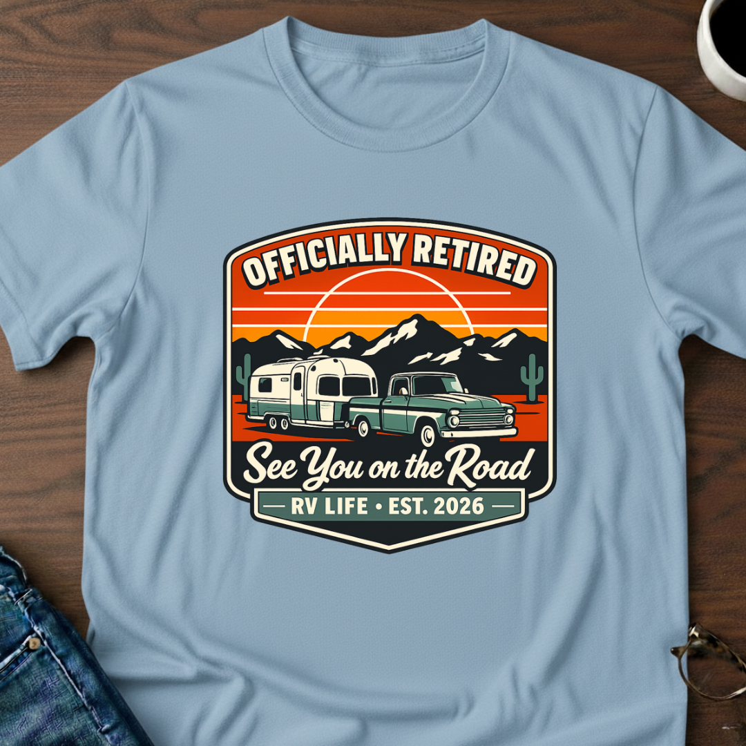 Officially Retired 2026-T-Shirt