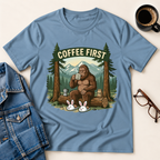 Bigfoot - Coffee First - T-Shirt