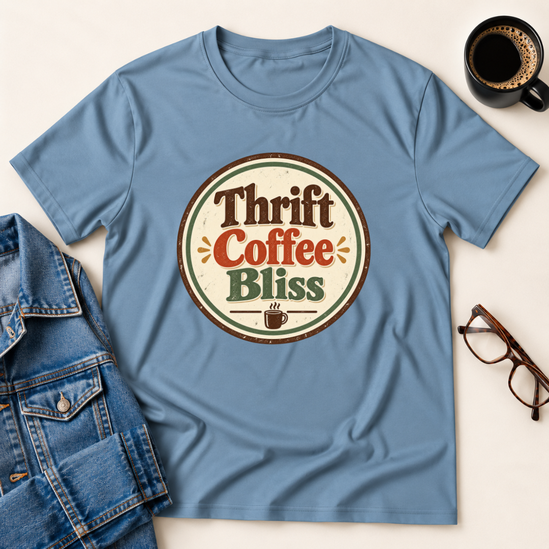 Thrift - Coffee - Bliss T-Shirt
