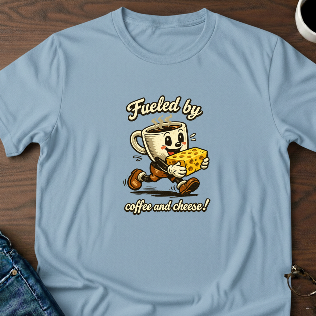 Fueled by Coffee & Cheese T-Shirt
