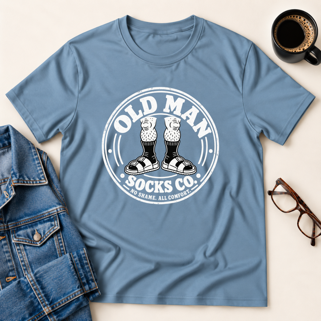 Old Man Socks T-Shirt
