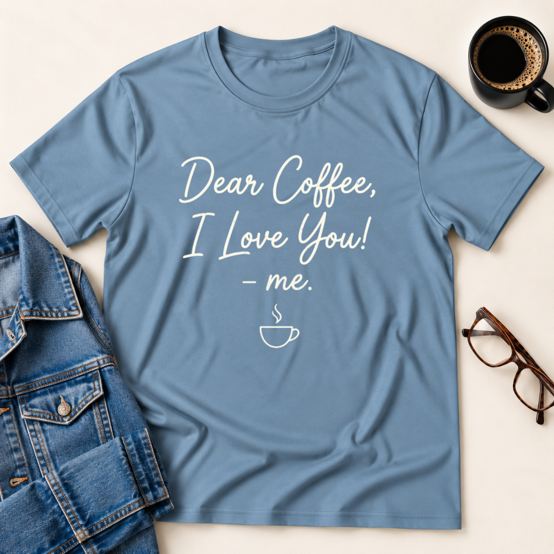 Dear Coffee, I Love You T-Shirt