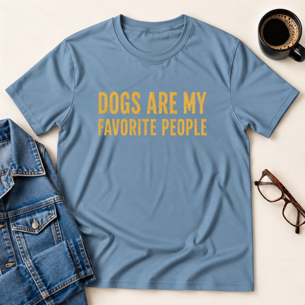 Dogs Are My Favorite People T-Shirt