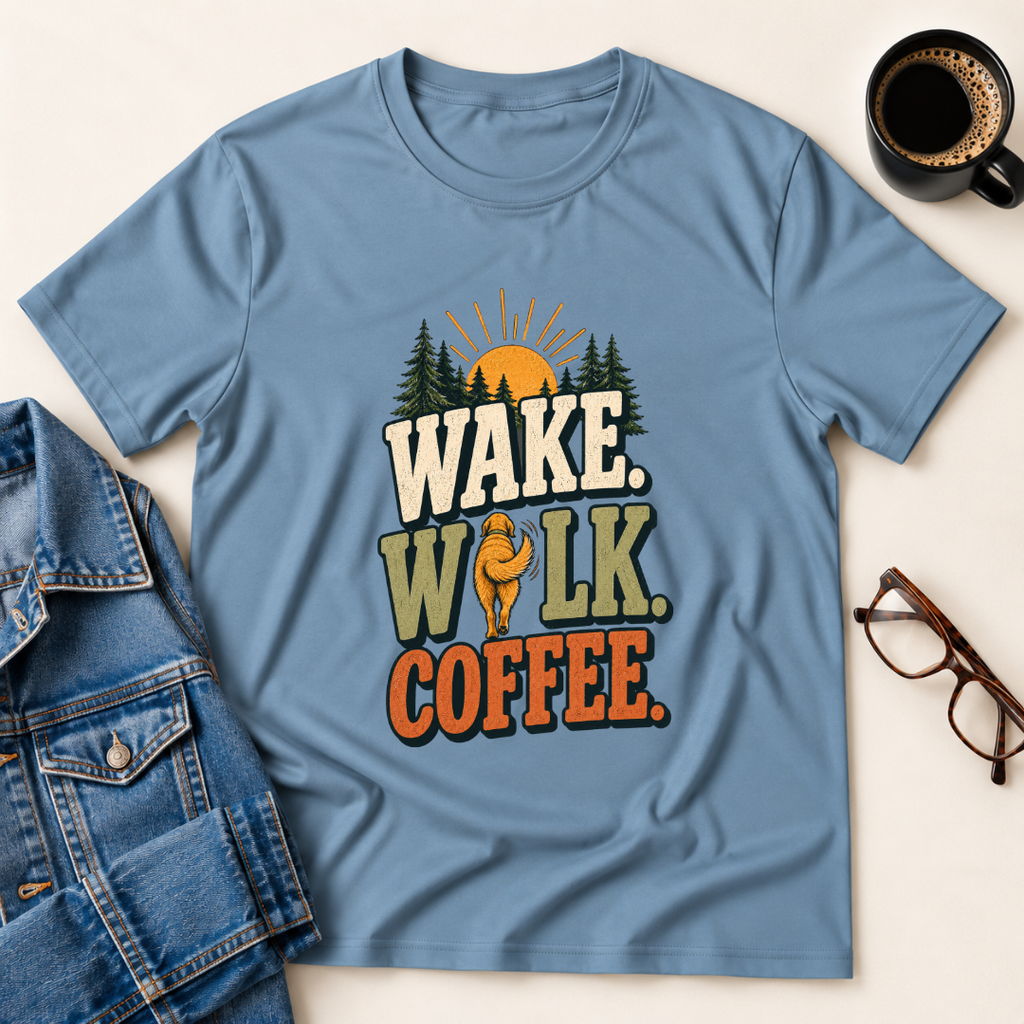 Wake Walk Coffee  T-Shirt