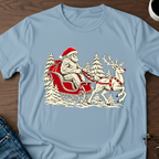 Santa Squatch & Rudolph T-Shirt