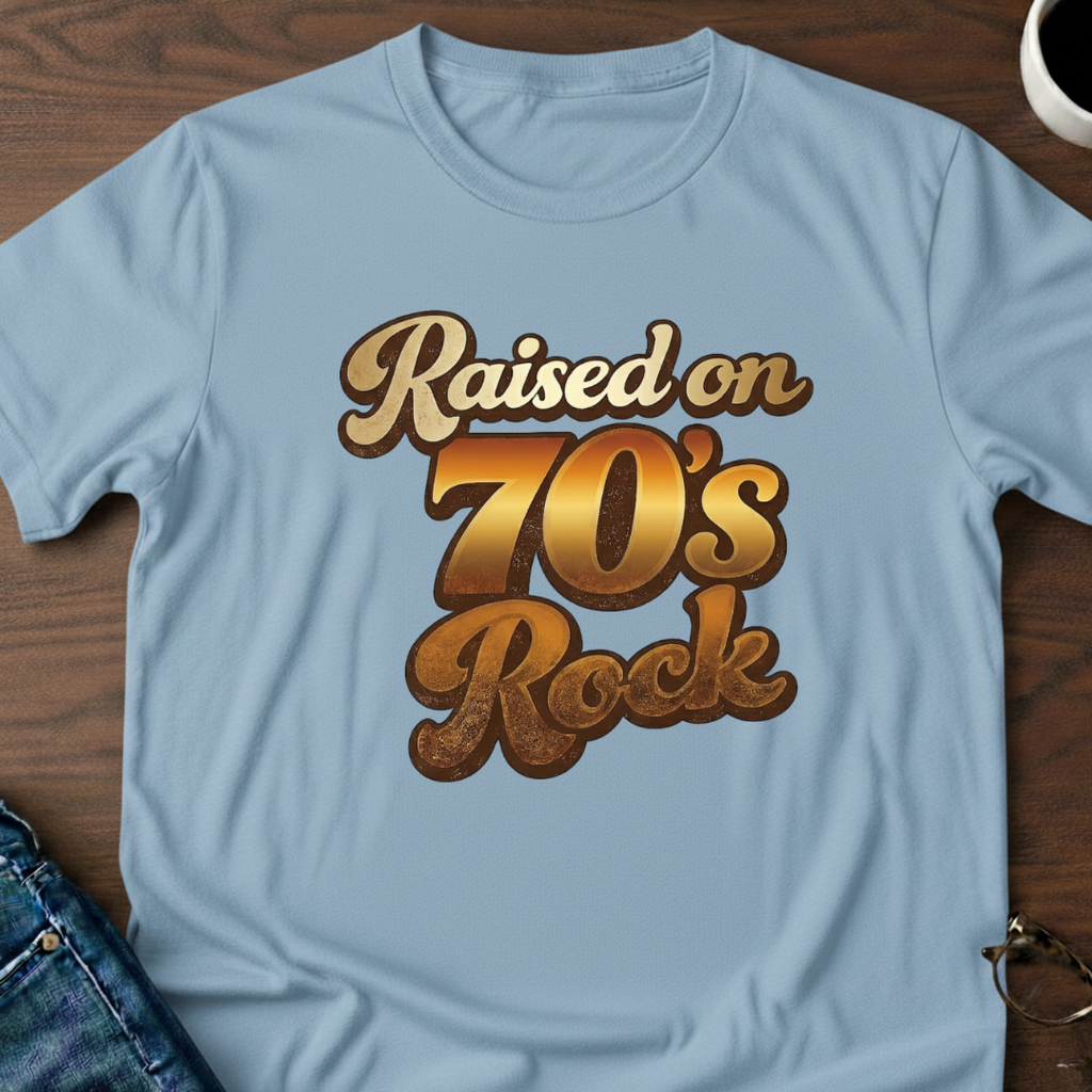 Raised On 70's Rock T-Shirt