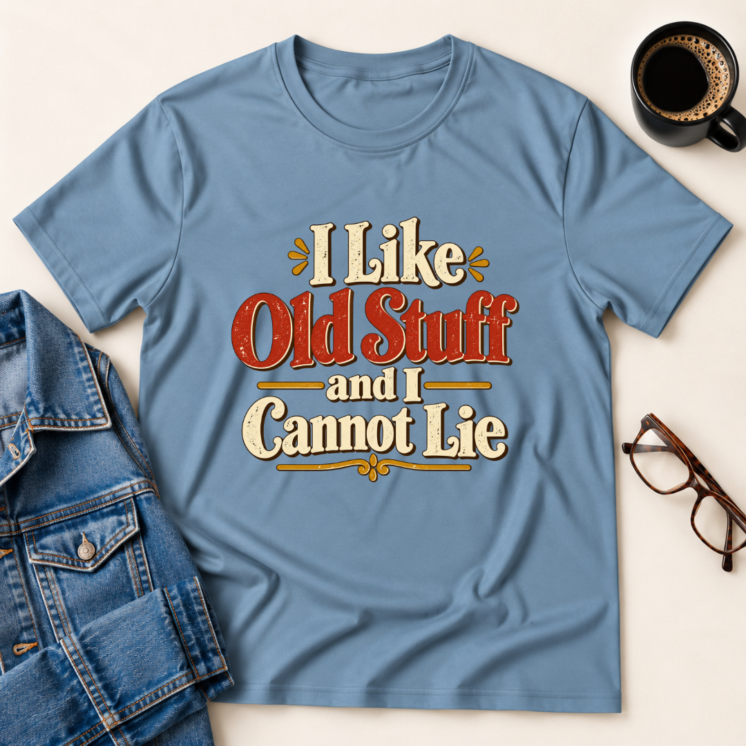 I Like Old Stuff And I Cannot Lie T-Shirt