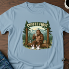 Bigfoot - Coffee First - T-Shirt