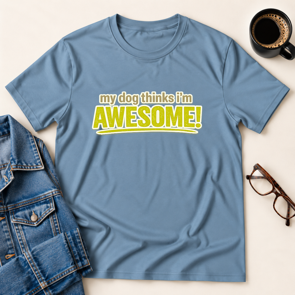 My Dog Thinks I'm Awesome T-Shirt