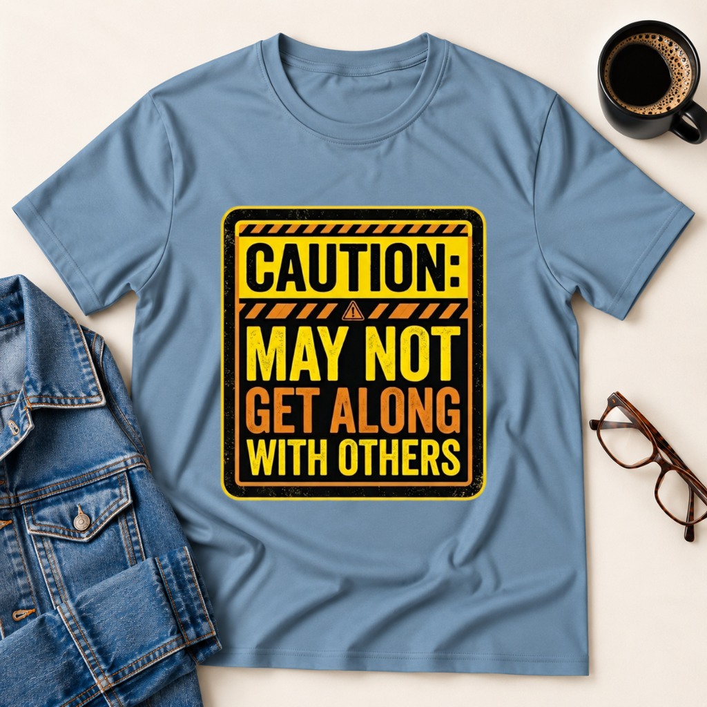 Caution: May Not Get Along With Others T-Shirt