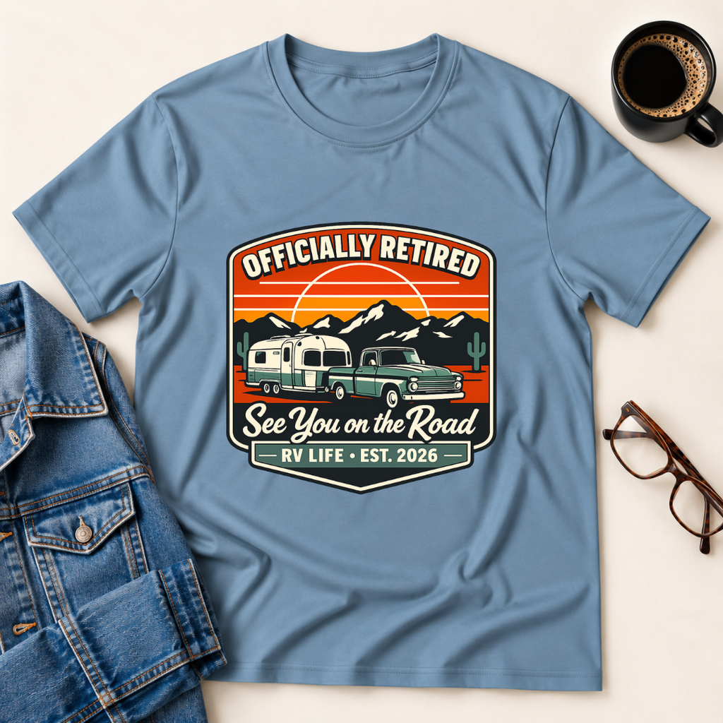 Officially Retired 2026-T-Shirt