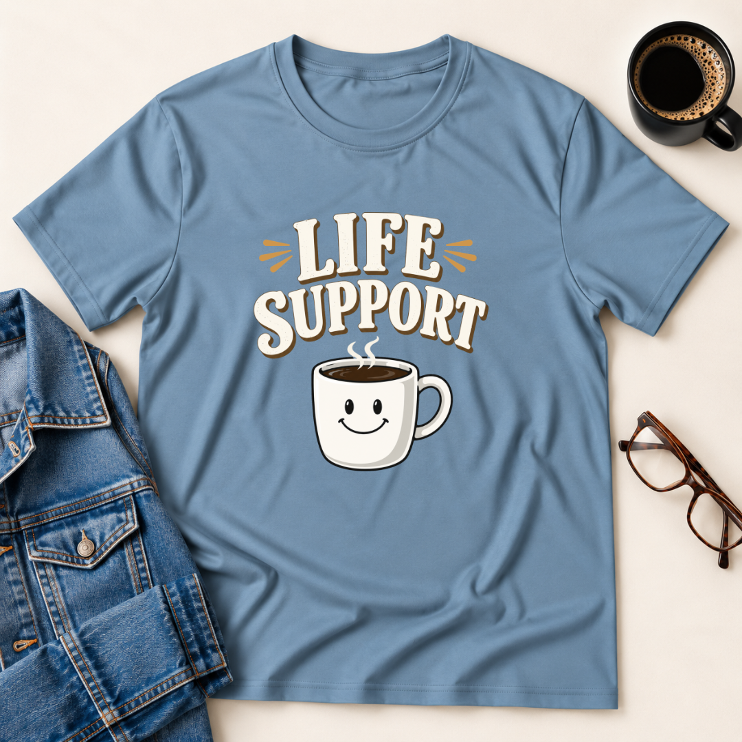 Coffee - Life Support  T-Shirt