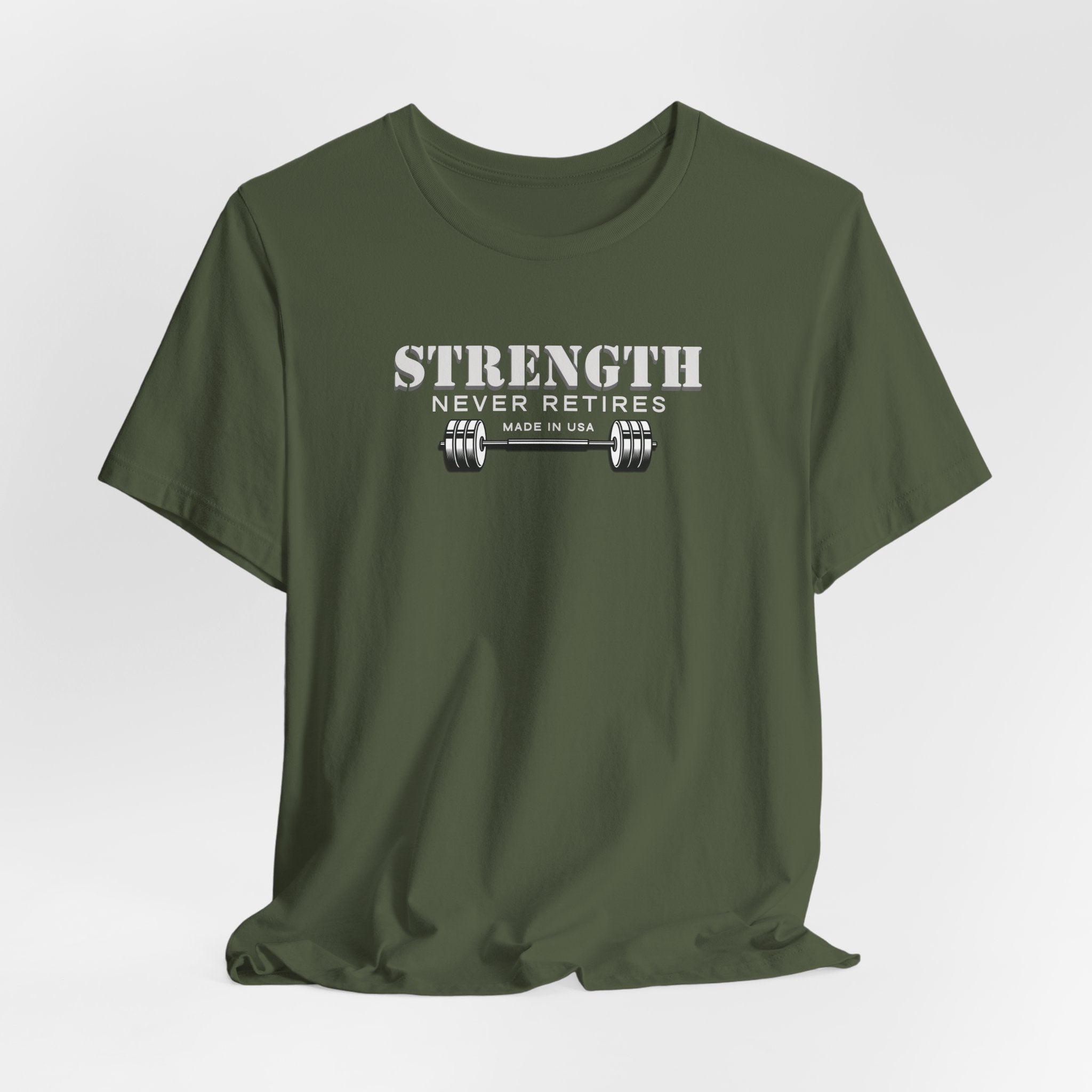 Strength Never Retires T-Shirt