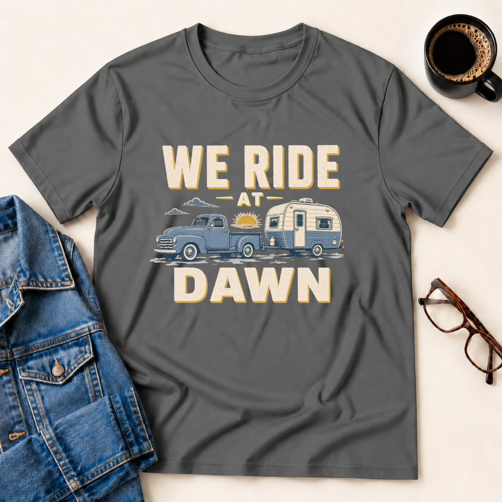 We Ride At Dawn - Retirement Edition T-Shirt