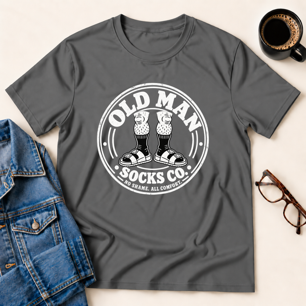 Old Man Socks T-Shirt