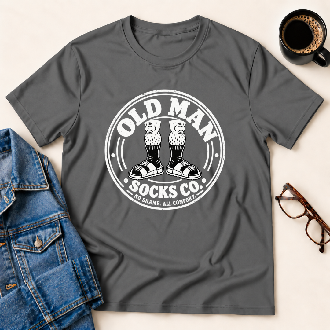 Old Man Socks T-Shirt