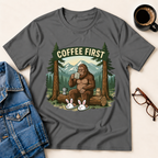 Bigfoot - Coffee First - T-Shirt