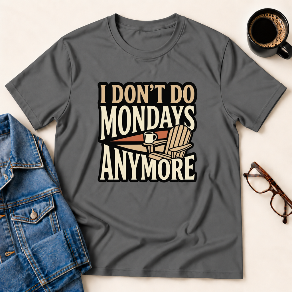 I Don't Do Mondays Anymore T-Shirt