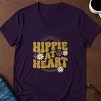 Hippie At Heart V-Neck Tee