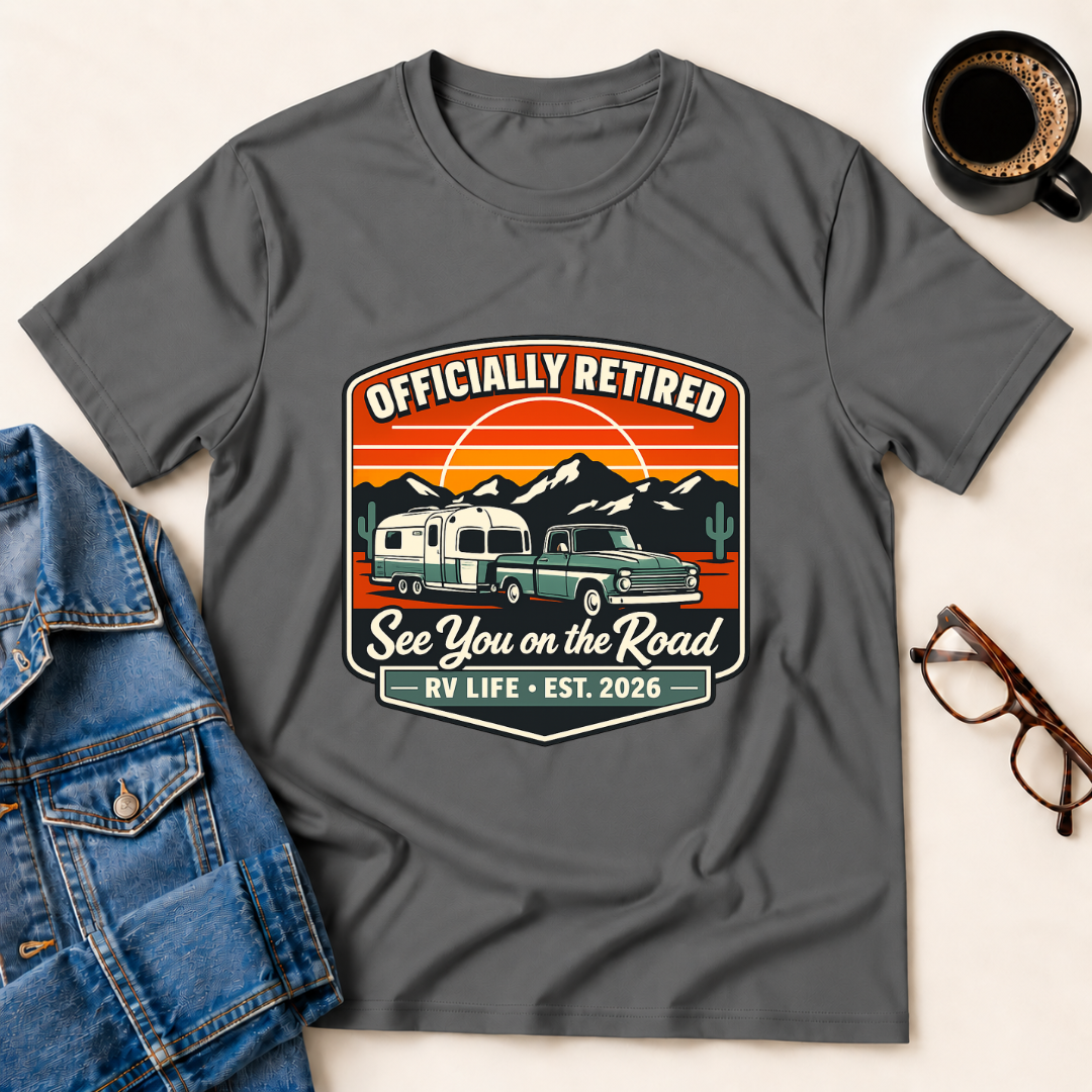 Officially Retired 2026-T-Shirt