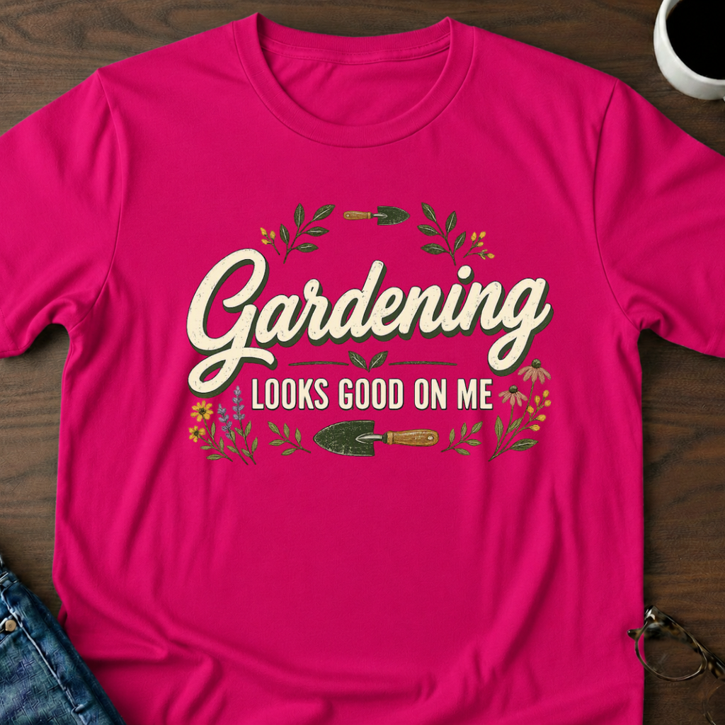 Gardening Looks Good On Me T-Shirt