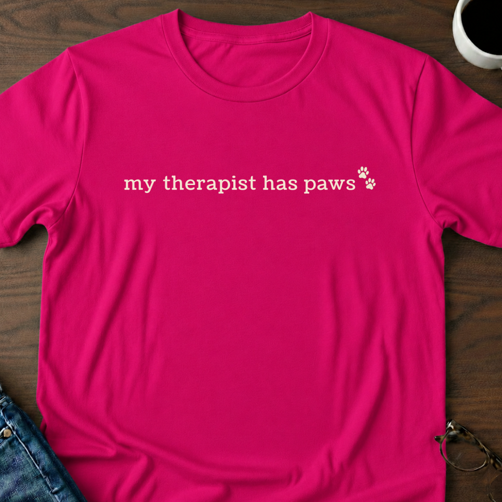 My Therapist Has Paws T-Shirt