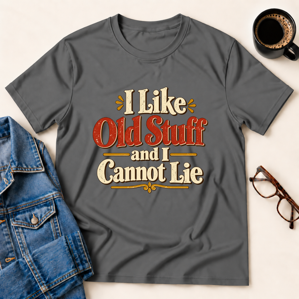 I Like Old Stuff And I Cannot Lie T-Shirt