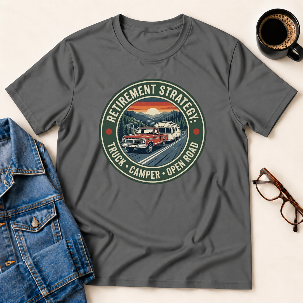 Retirement Strategy - Open Road T-Shirt