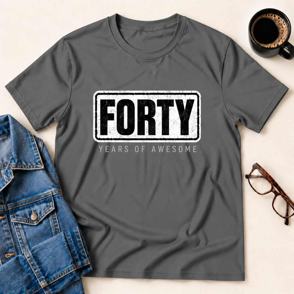 Forty Years Of Awesome T-Shirt