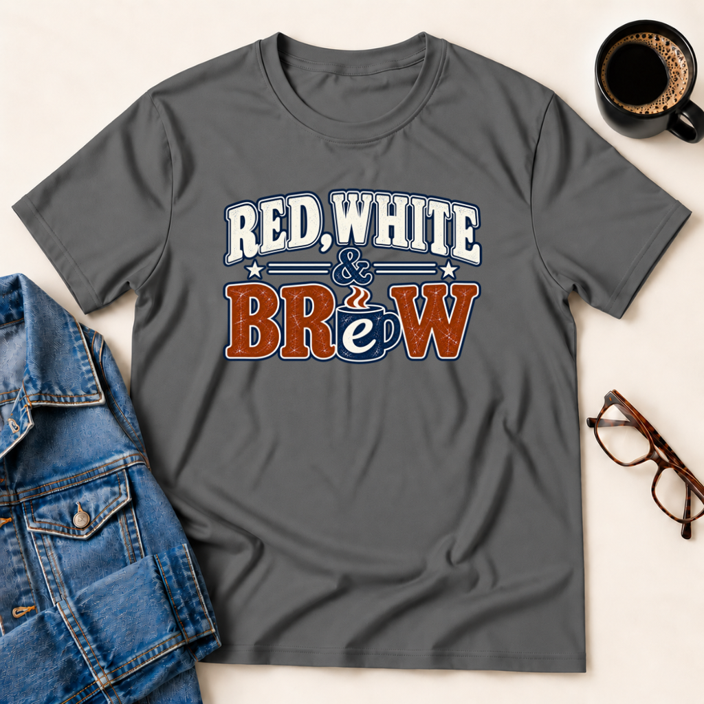 Red, White & Brew T-Shirt