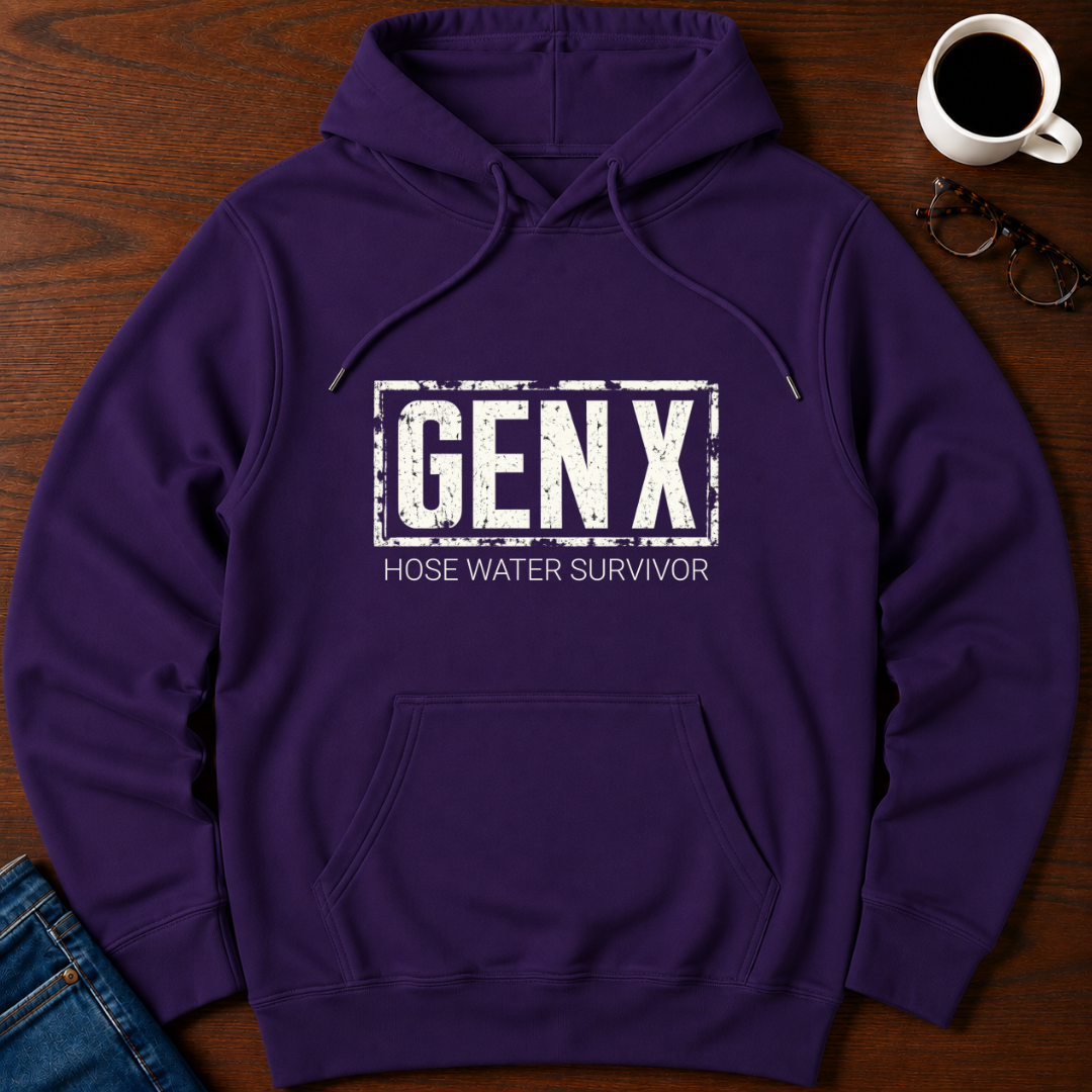 Gen X - Hose Water Survivor - Hoodie