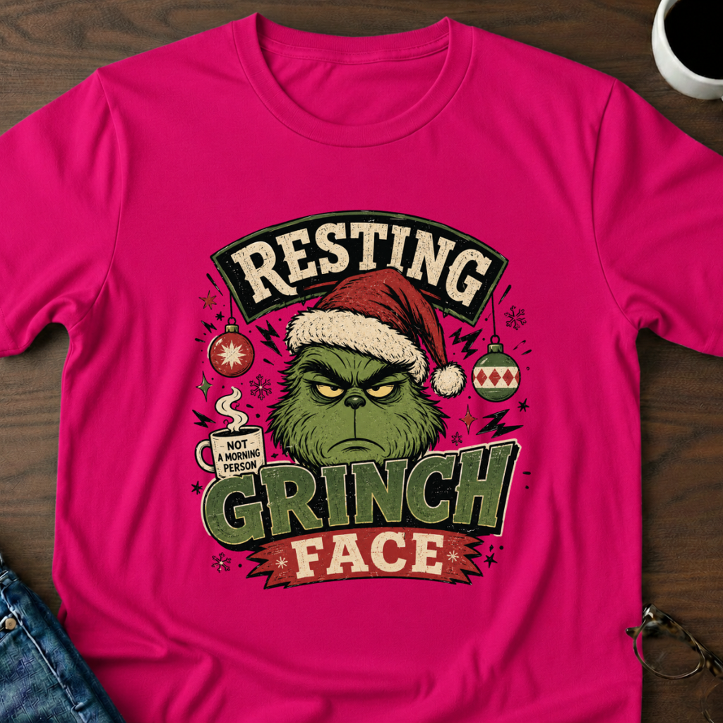 Resting Grinch Face T-Shirt