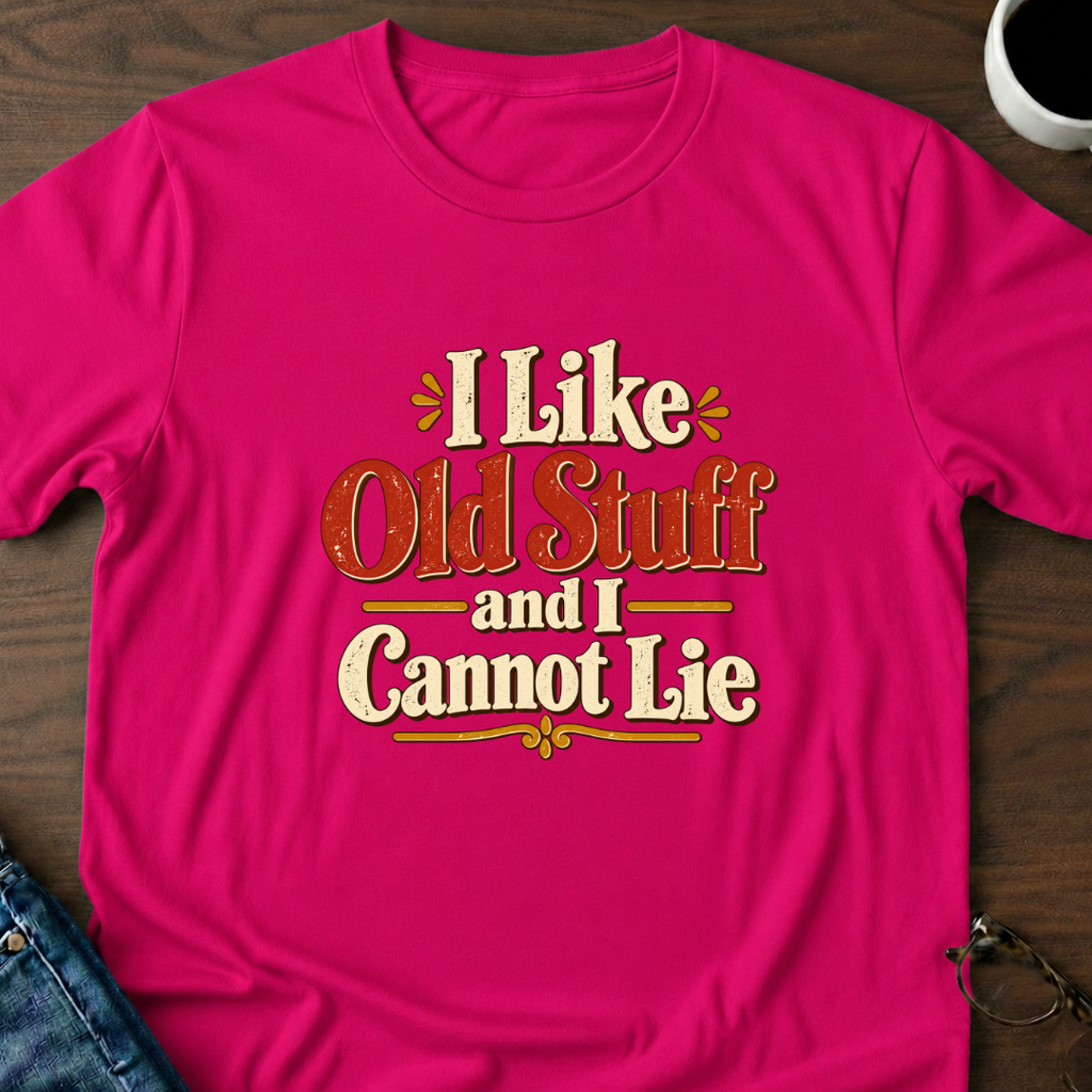 I Like Old Stuff And I Cannot Lie T-Shirt