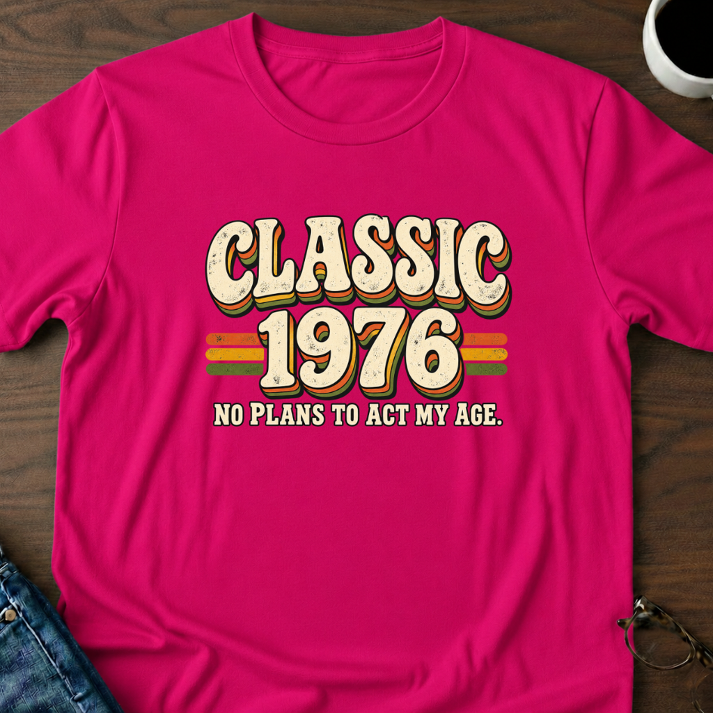 Classic 1976 - Birthday T-Shirt