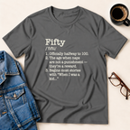 Fifty Defined - Birthday T-Shirt