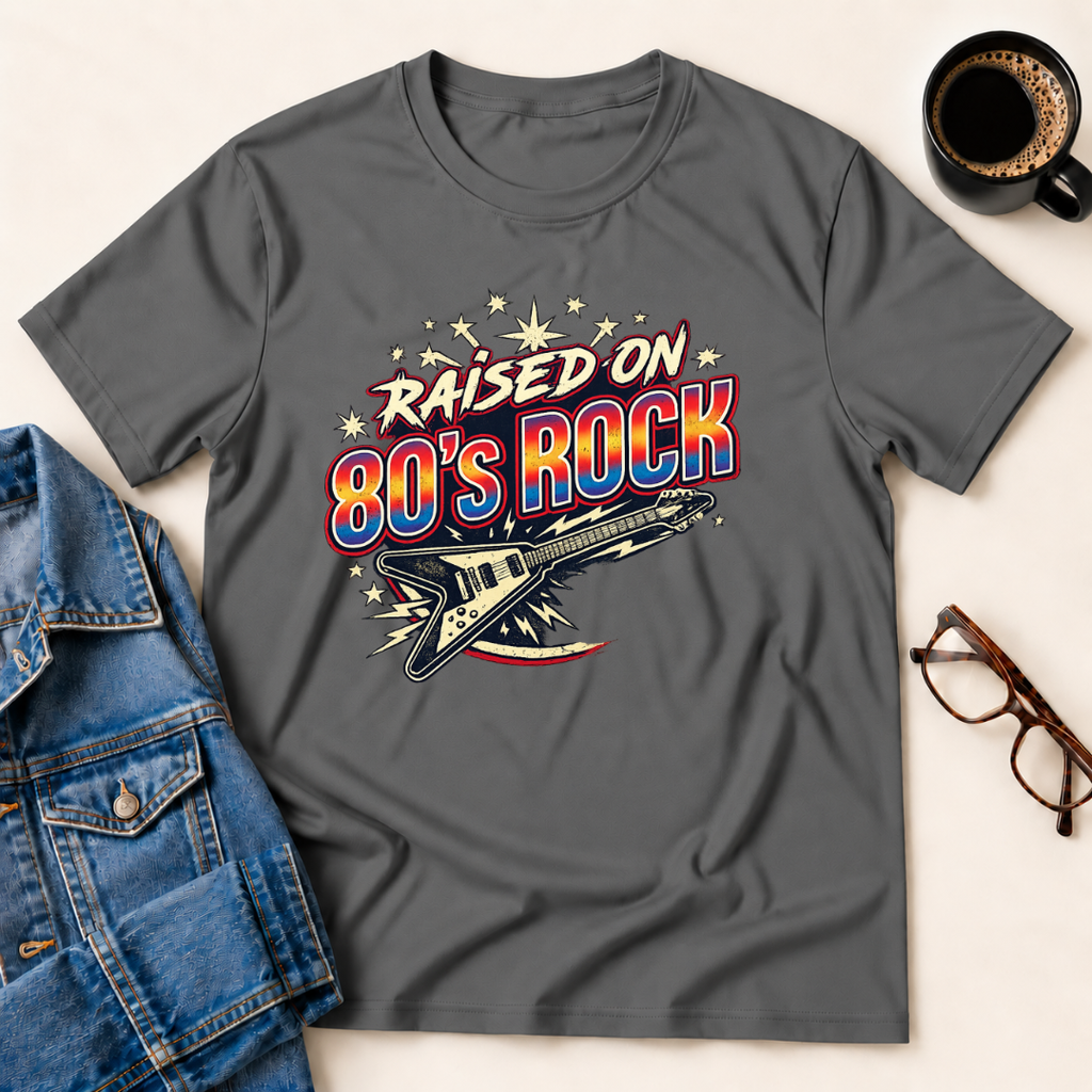 Raised On 80's Rock T-Shirt