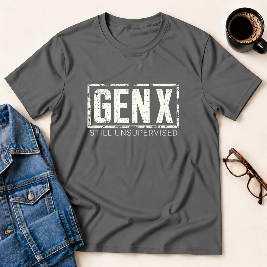 Gen X-Still Unsupervised T-Shirt