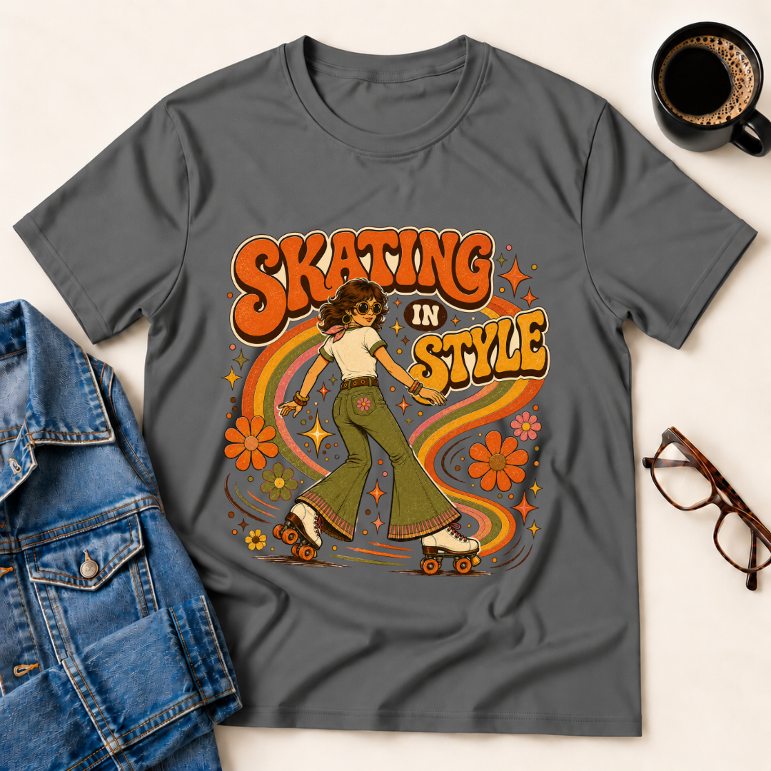 Skating In Style T-Shirt