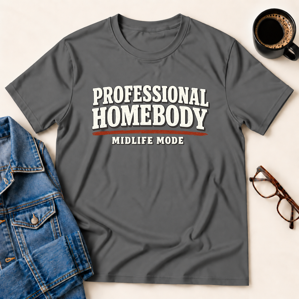 Professional Homebody - Midlife Mode T-Shirt
