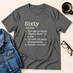 Sixty Defined - Birthday T-Shirt