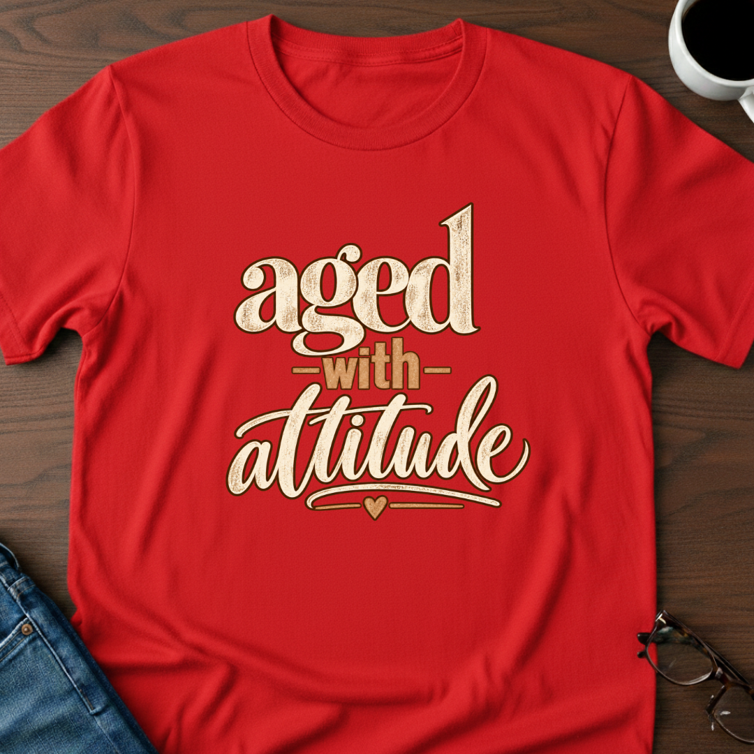 Aged With Attitude T-Shirt