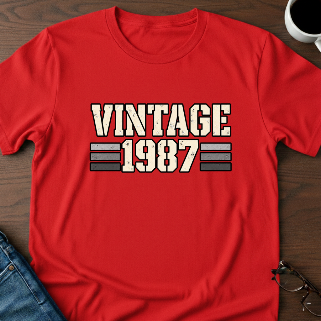 Vintage 1987 - Birthday T-Shirt