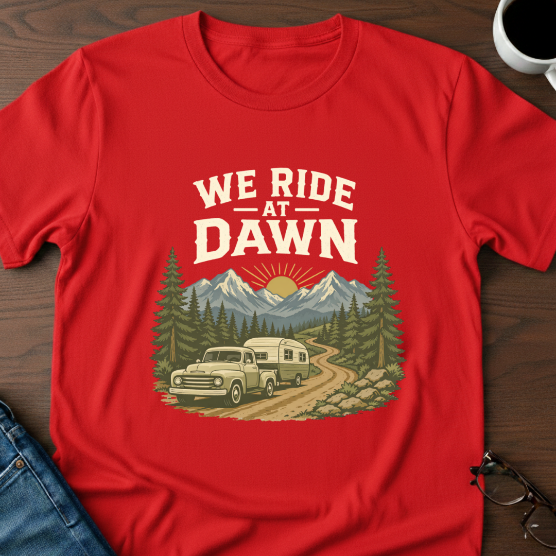 We Ride At Dawn T-Shirt
