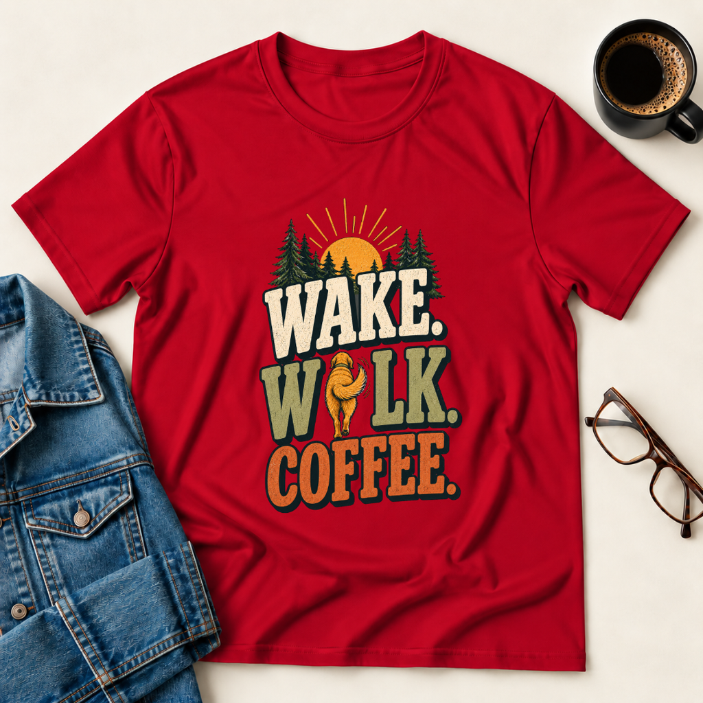 Wake Walk Coffee  T-Shirt